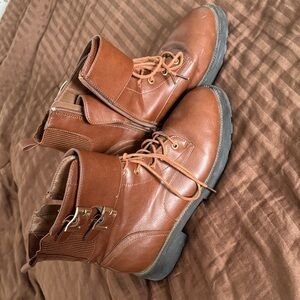 Stylish Tan Ankle Boots for Women